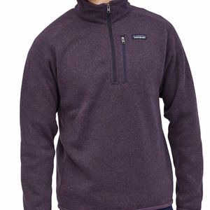 Men’s Patagonia better sweater- purple size small